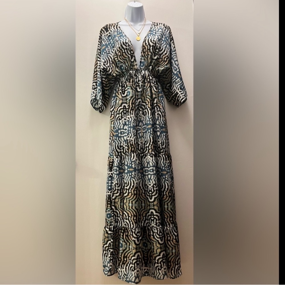 Romeo and Juliet Couture satin maxi size M